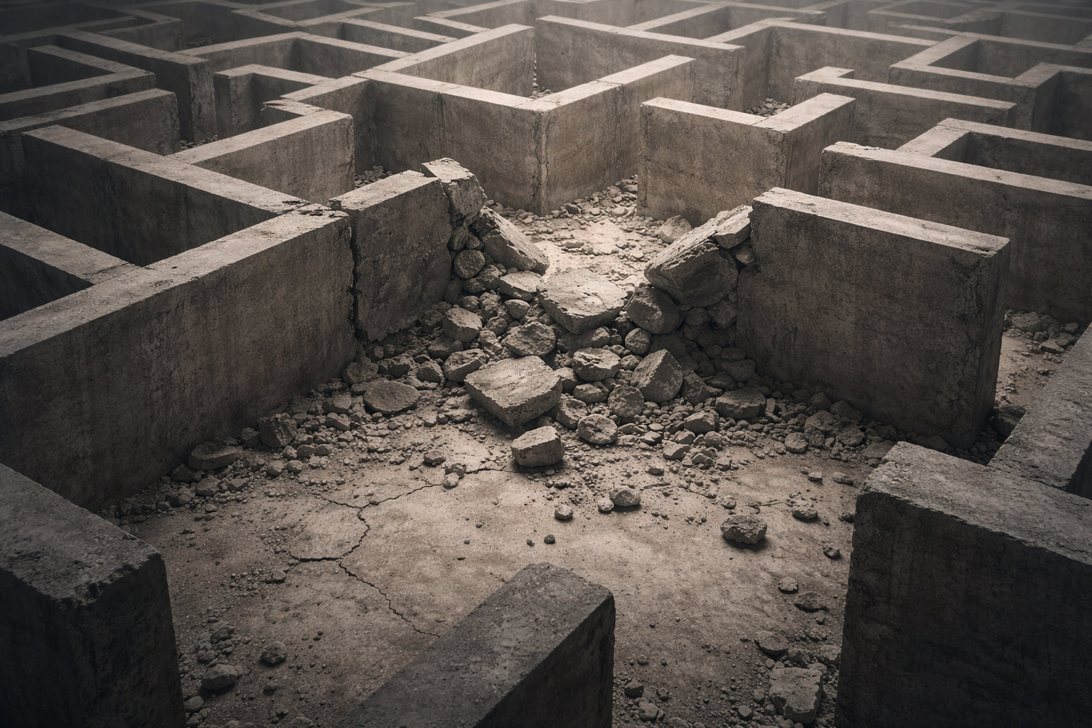 Abstract watercolor representing truth and clarity during organizational transformation